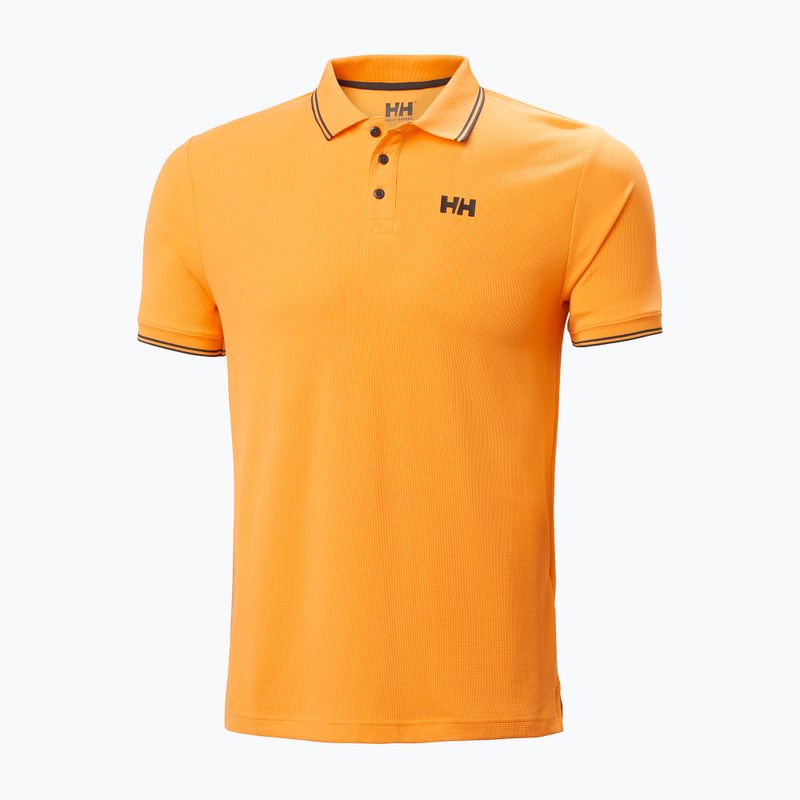 Мъжка поло тениска Helly Hansen Kos Polo orange sorbet 5