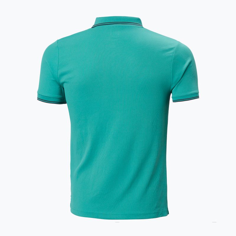 Мъжка поло тениска Helly Hansen Kos Polo dark mint 6