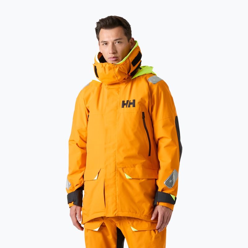 Мъжко яке за ветроходство Helly Hansen Skagen Offshore ignite orange