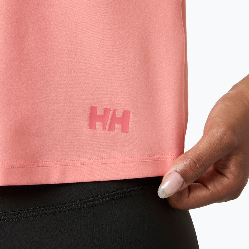 Дамска тениска Helly Hansen Ocean Cropped Tank Top coral almond 4