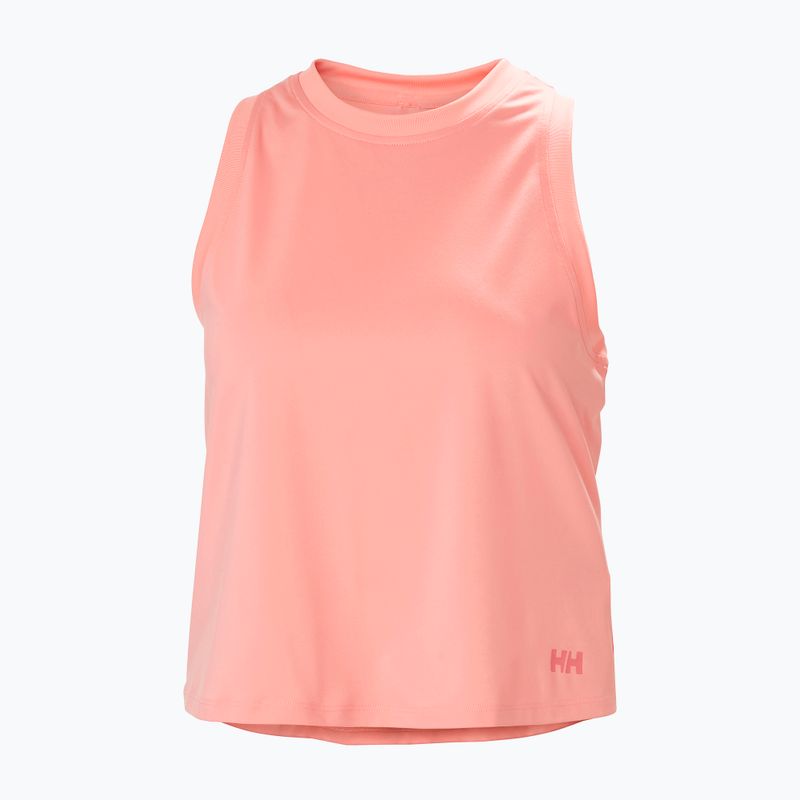Дамска тениска Helly Hansen Ocean Cropped Tank Top coral almond 5