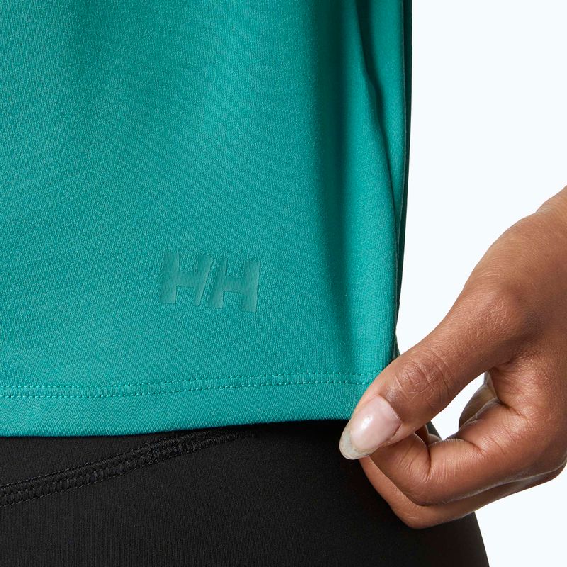 Дамска тениска Helly Hansen Ocean Cropped Tank Top dark mint 4