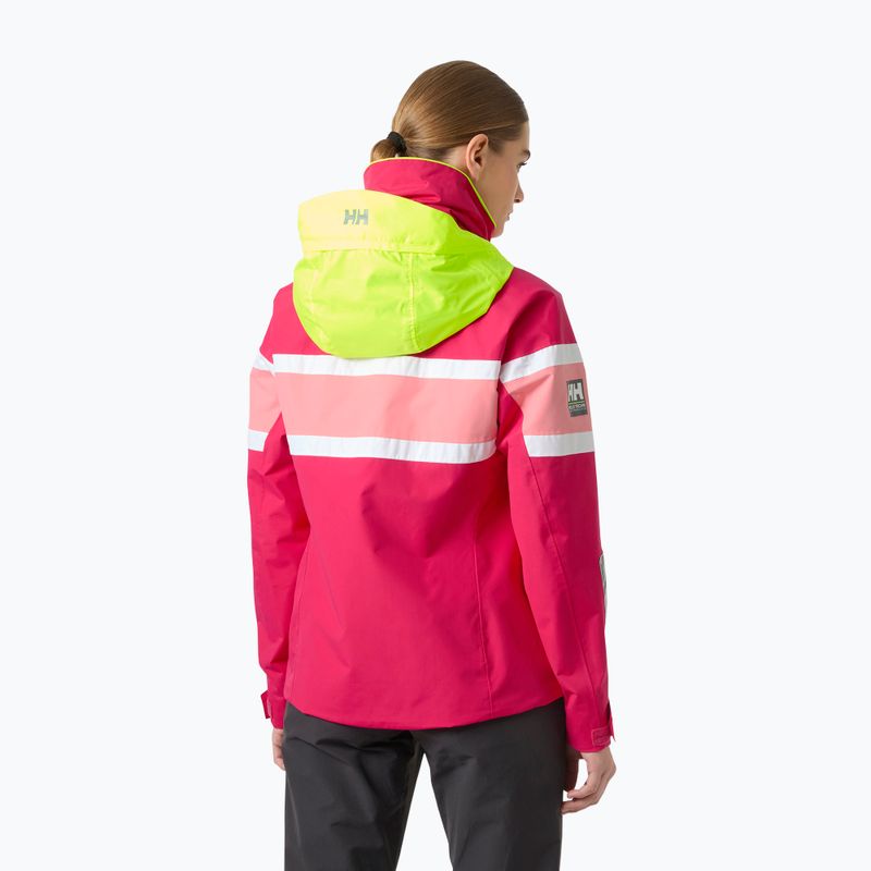 Дамско яке за ветроходство Helly Hansen Salt Original cranberry 2