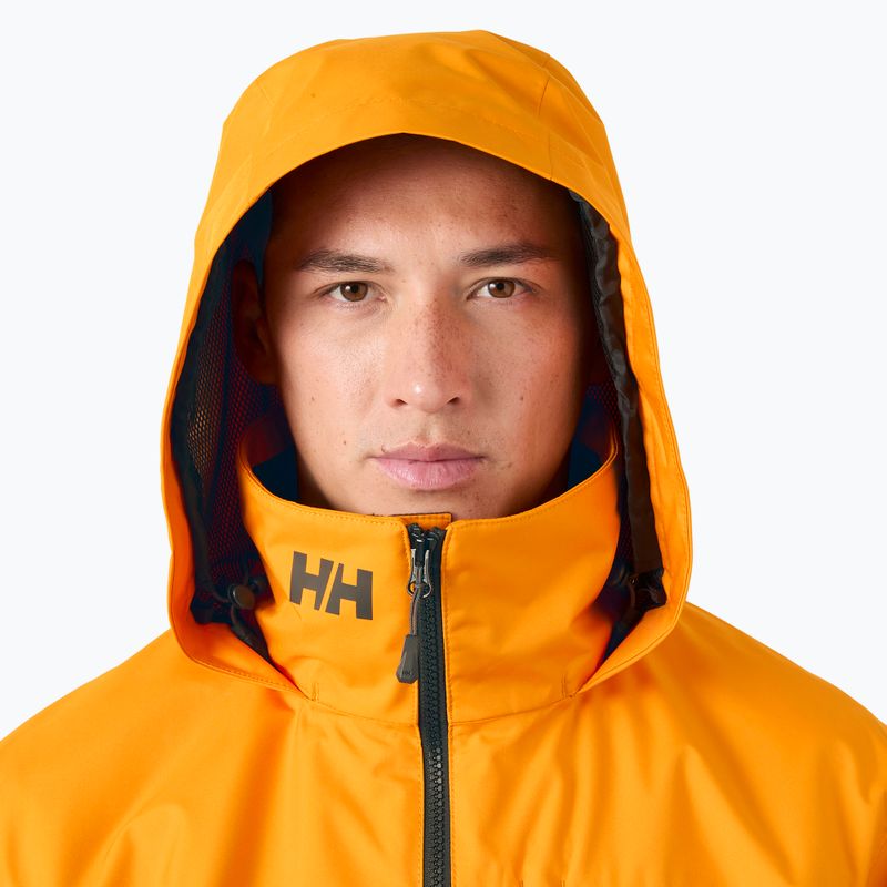 Мъжко ветроходно яке Helly Hansen Crew Hooded 2.0 ignite orange 3
