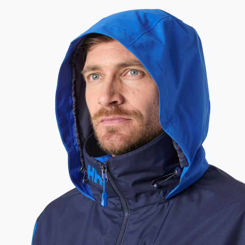 Мъжко яке за ветроходство Helly Hansen Crew Hooded 2.0 cobalt 2.0 3