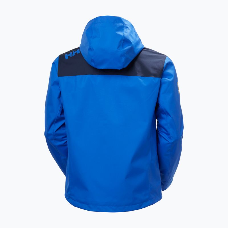 Мъжко ветроходно яке Helly Hansen Crew Hooded 2.0 cobalt 2.0 8