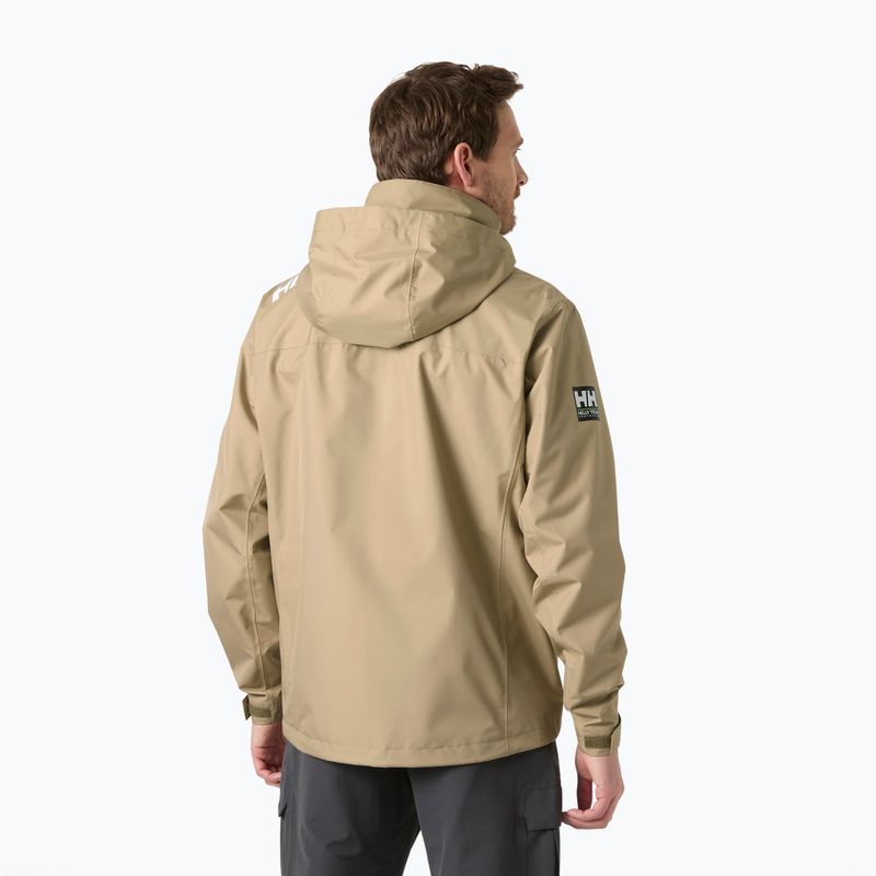 Мъжко яке за ветроходство Helly Hansen Crew Hooded 2.0 pebble 2