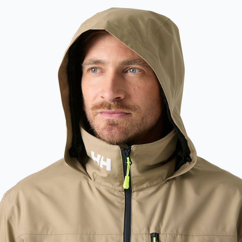 Мъжко ветроходно яке Helly Hansen Crew Hooded 2.0 pebble 3