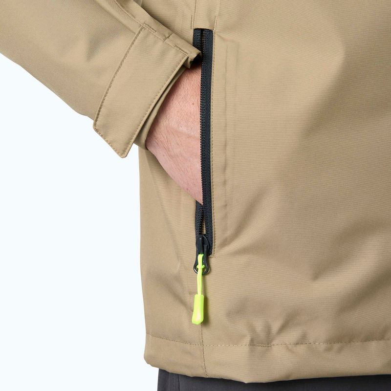 Мъжко яке за ветроходство Helly Hansen Crew Hooded 2.0 pebble 6