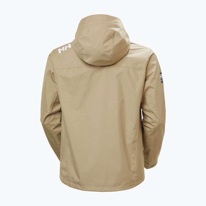 Мъжко яке за ветроходство Helly Hansen Crew Hooded 2.0 pebble 9