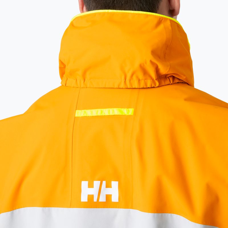 Мъжко яке за ветроходство Helly Hansen Pier 4.0 ignite orange 4