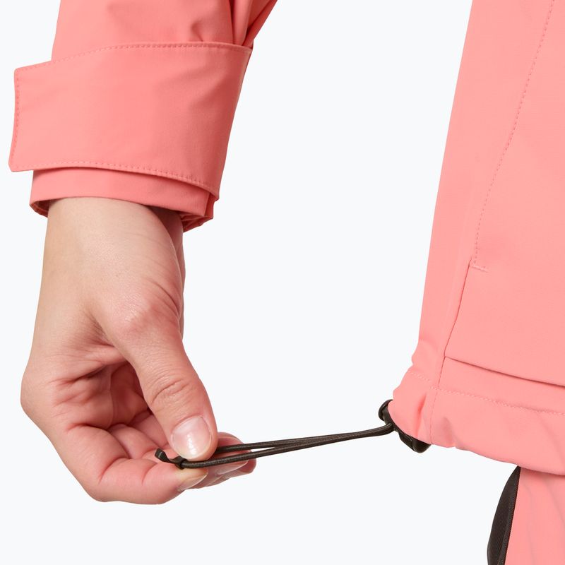 Дамско яке за ветроходство Helly Hansen Pier 4.0 coral almond 8
