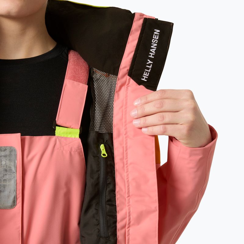 Дамско яке за ветроходство Helly Hansen Pier 4.0 coral almond 9