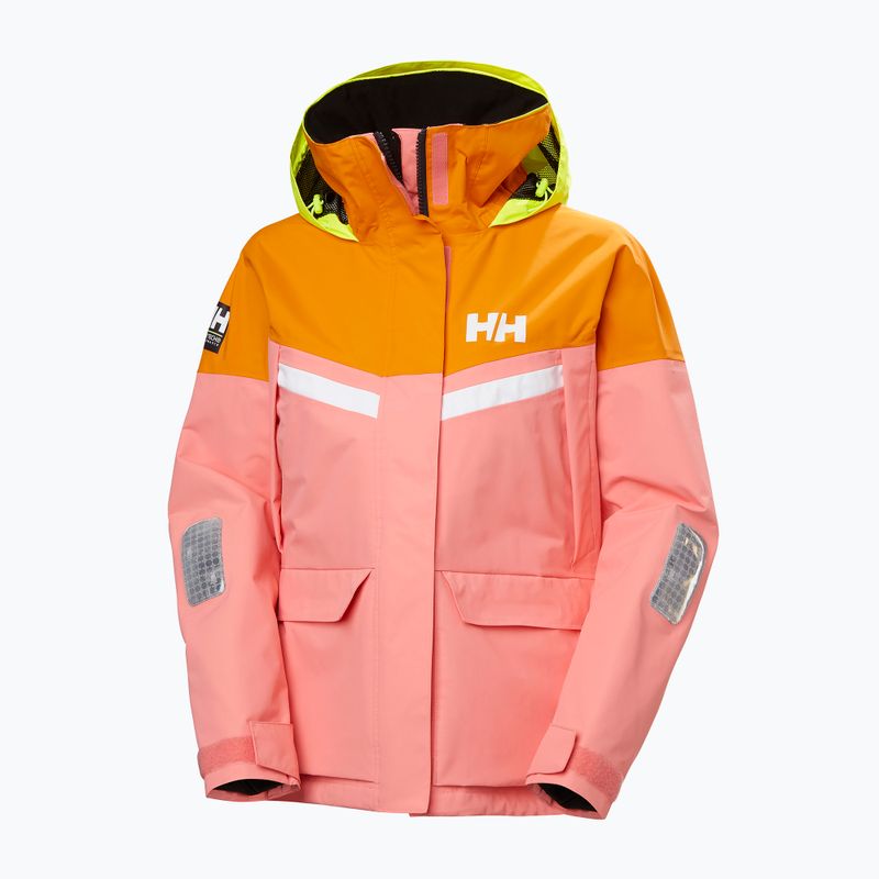Дамско яке за ветроходство Helly Hansen Pier 4.0 coral almond 10