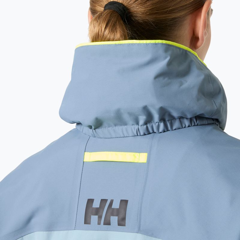 Дамско яке за ветроходство Helly Hansen Pier 4.0 windy blue 4