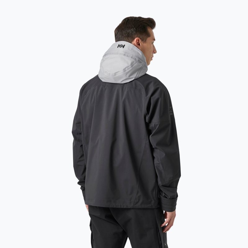 Мъжко яке за ветроходство Helly Hansen Hp Foil Flyer ebony 2