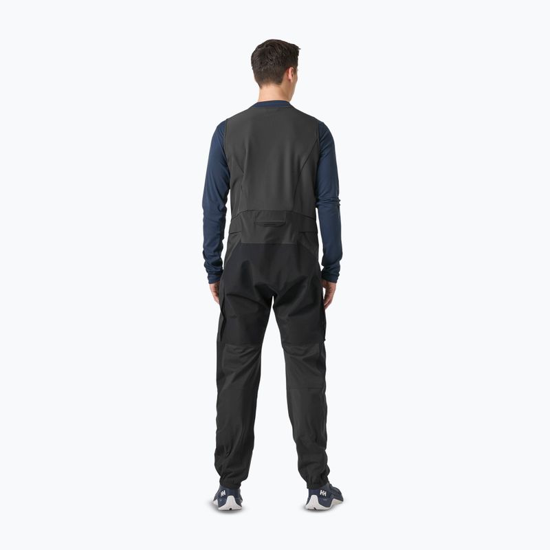 Мъжки панталони за ветроходство Helly Hansen Hp Foil Flyer Salopette ebony 2
