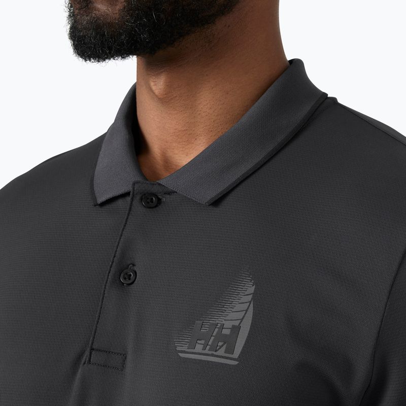 Мъжка поло тениска Helly Hansen Hp Figari Polo ebony 3