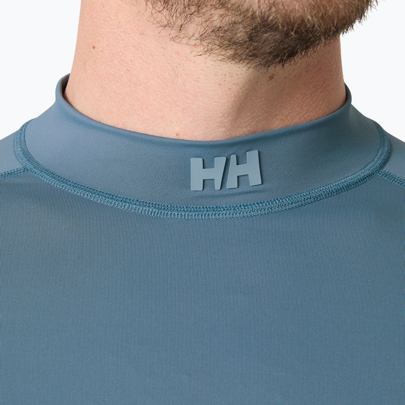 Мъжка блуза с дълъг ръкав за плуване Helly Hansen Waterwear Rashguard washed navy 3