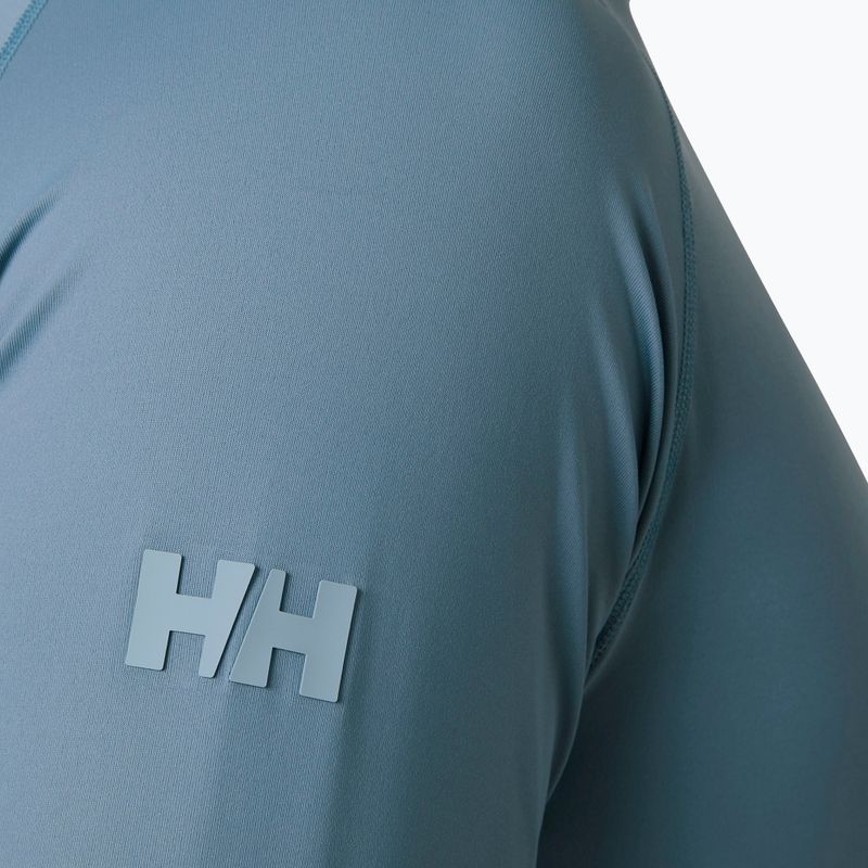 Мъжка блуза с дълъг ръкав за плуване Helly Hansen Waterwear Rashguard washed navy 4