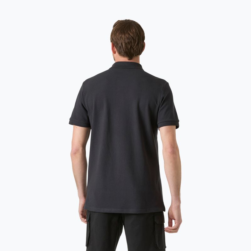 Мъжка поло тениска Helly Hansen Crew Polo Pique ebony 2