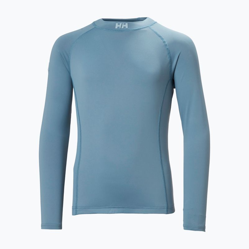 Детска блуза с дълъг ръкав за плуване Helly Hansen Waterwear Rashguard Jr washed navy 5