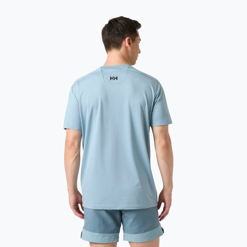 Мъжка тениска Helly Hansen Hp Ocean windy blue 2