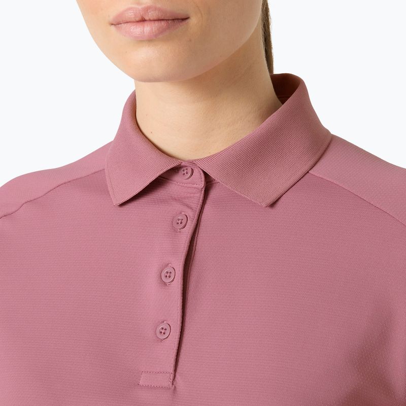 Дамска поло тениска Helly Hansen Hp Salina Polo wildberry 3