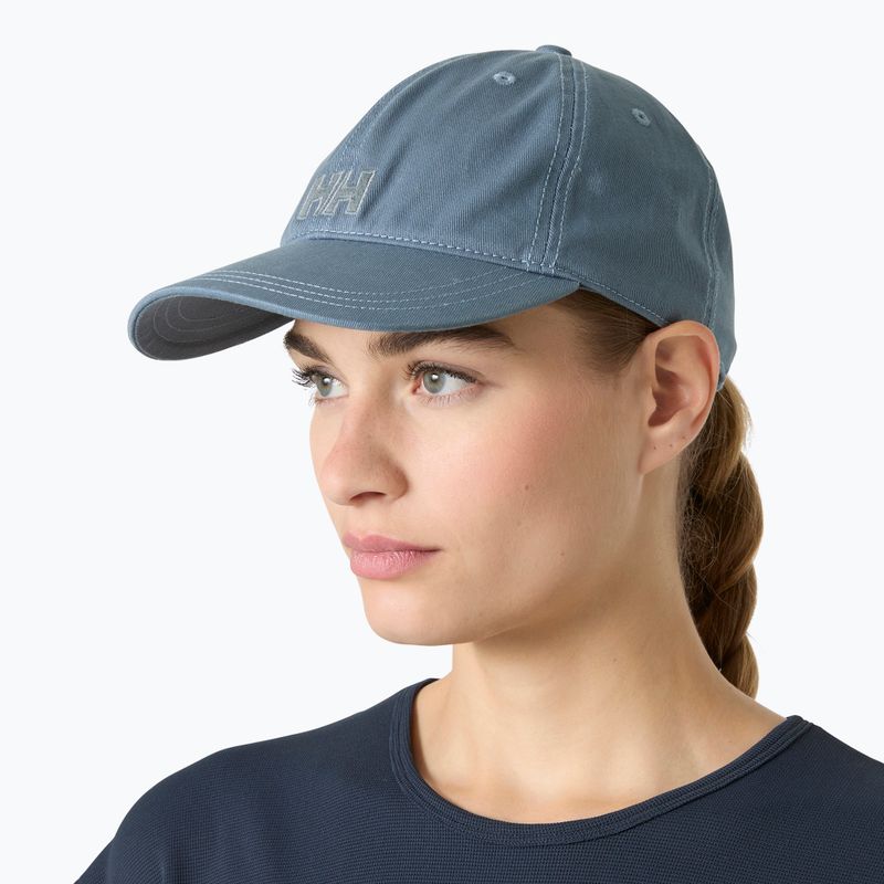 Шапка с козирка Helly Hansen Logo washed navy 3