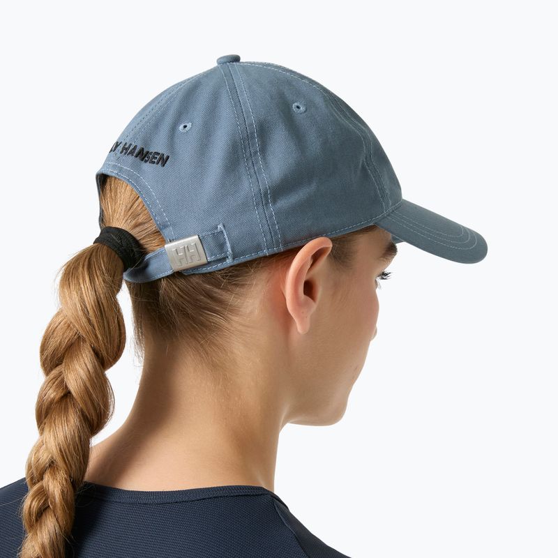Шапка с козирка Helly Hansen Logo washed navy 4