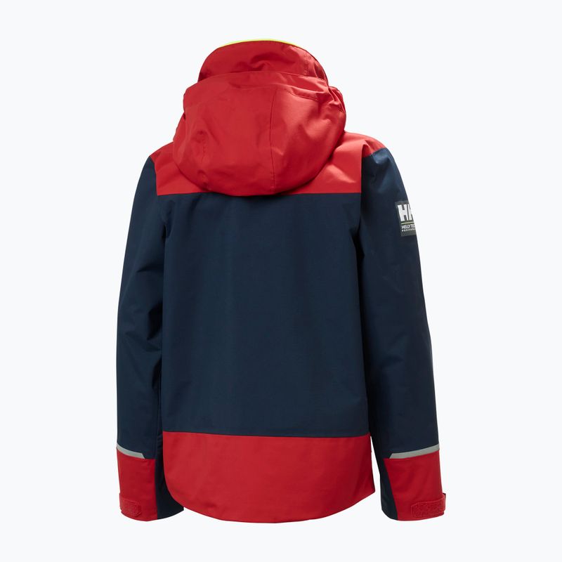 Детско яке за ветроходство Helly Hansen Salt Port 2.0 Jr navy 2