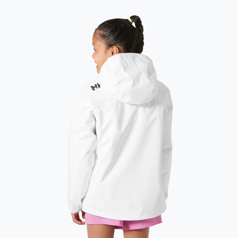 Детско яке за ветроходство Helly Hansen Crew Midlayer 2.0 white 2
