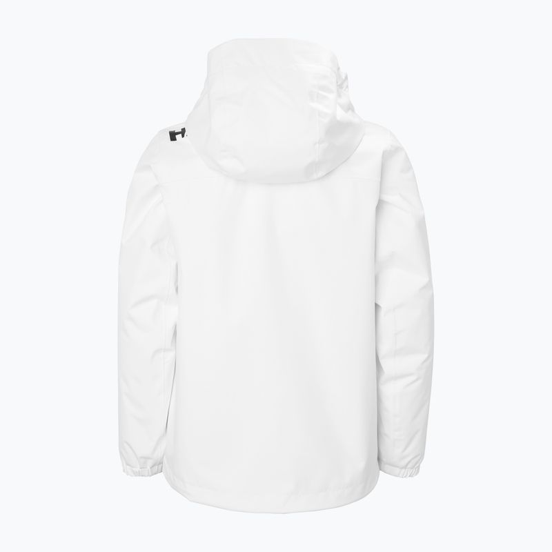 Детско яке за ветроходство Helly Hansen Crew Midlayer 2.0 white 8