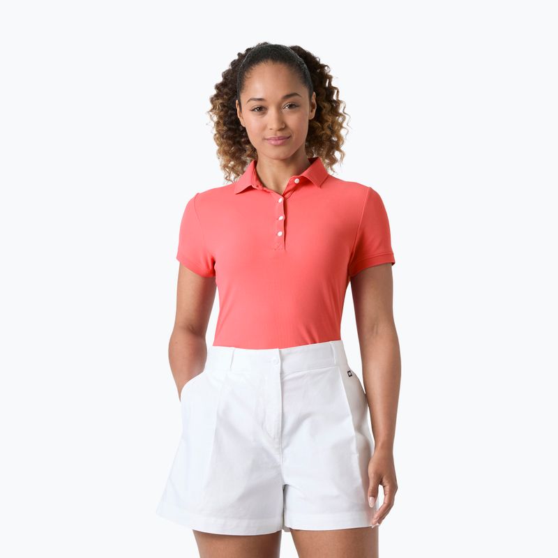 Дамска поло тениска Helly Hansen Crewline Polo sunset pink