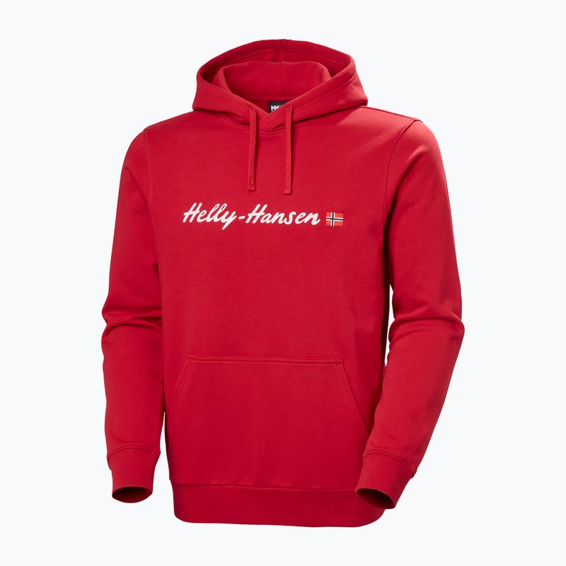 Мъжки суитшърт Helly Hansen Core Graphic Hoodie red 5