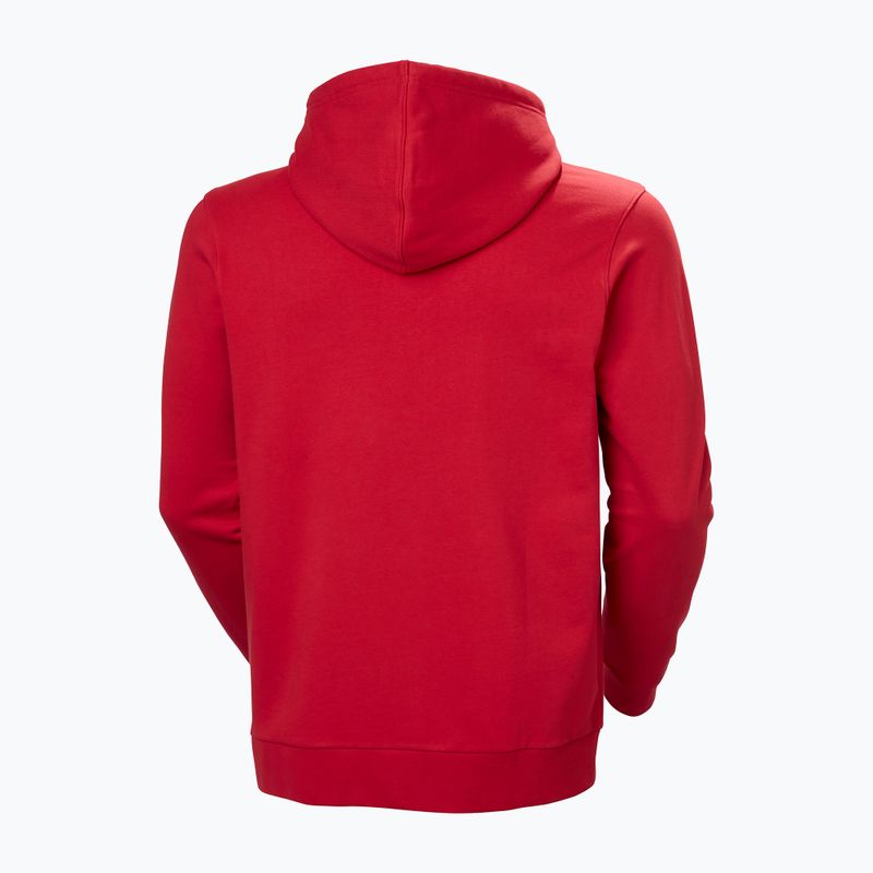 Мъжки суитшърт Helly Hansen Core Graphic Hoodie red 6