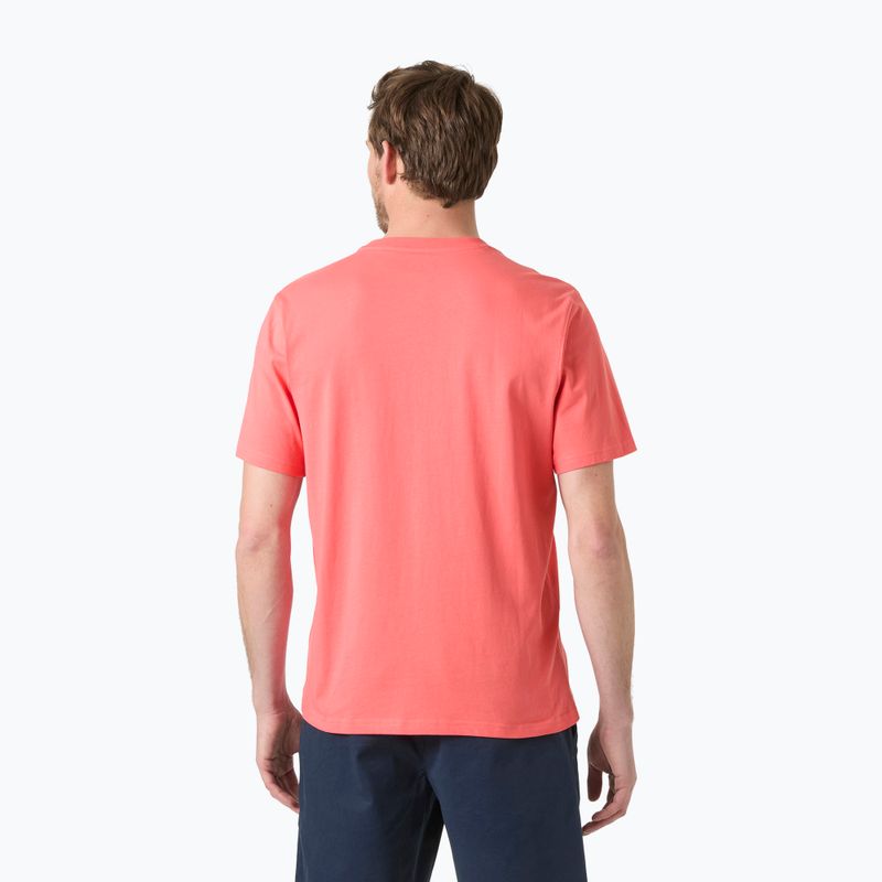 Мъжка тениска Helly Hansen Hudson nantucket red 2