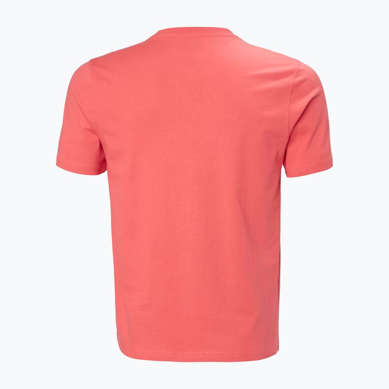 Мъжка тениска Helly Hansen Hudson nantucket red 5