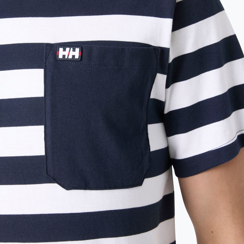 Мъжка тениска Helly Hansen Hudson navy stripe 3