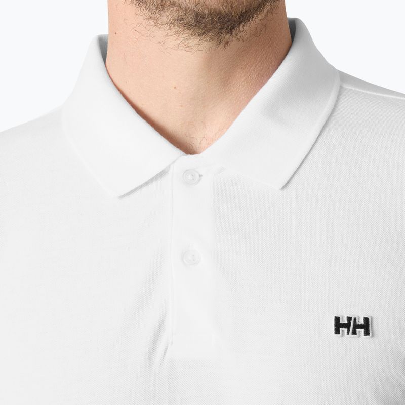 Мъжка поло тениска Helly Hansen Elba Fitted Polo white 3