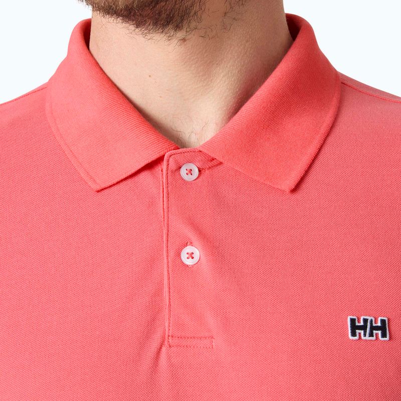 Мъжка поло тениска Helly Hansen Elba Fitted Polo nantucket red 3