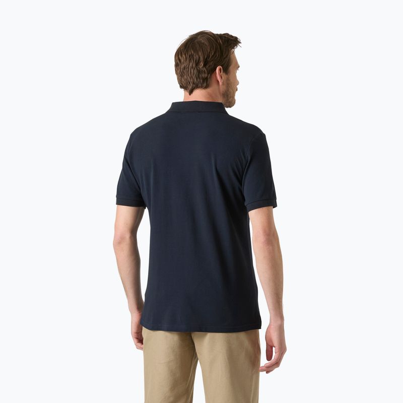 Мъжка поло тениска Helly Hansen Elba Fitted Polo navy 2