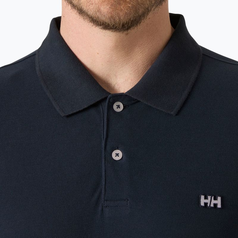 Мъжка поло тениска Helly Hansen Elba Fitted Polo navy 3