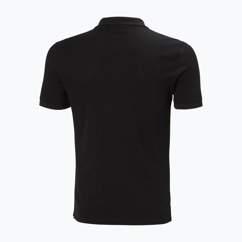 Мъжка поло тениска Helly Hansen Elba Fitted Polo black 6