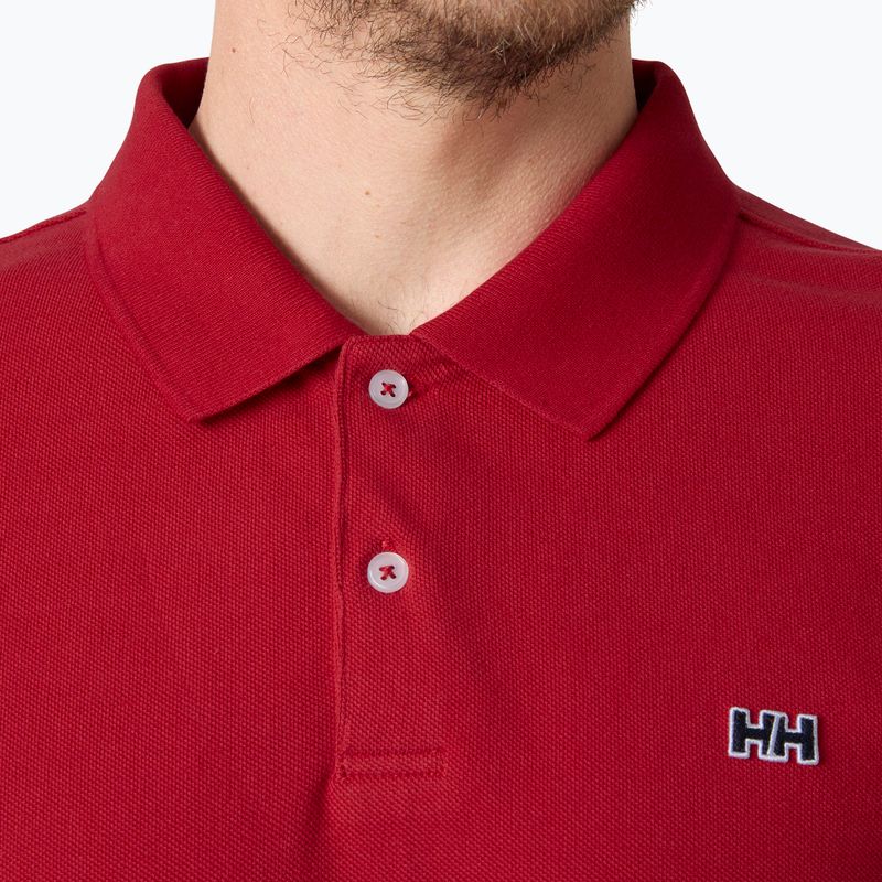 Мъжка тениска Helly Hansen Hudson Polo red 3