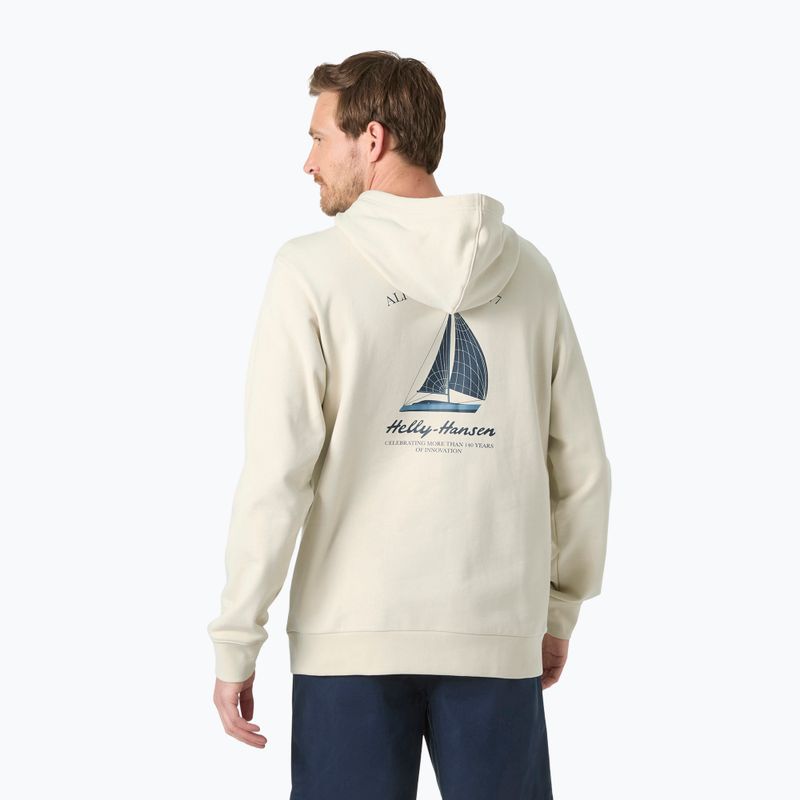 Мъжки суитшърт Helly Hansen Shoreline Hoodie cream 2