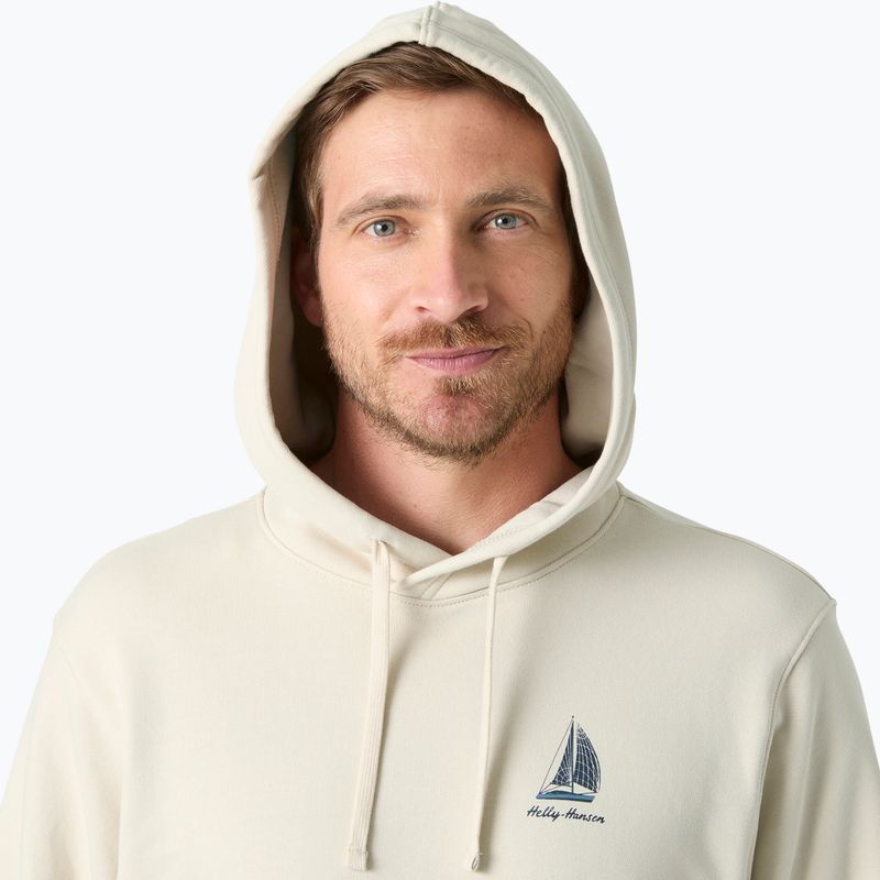 Мъжки суитшърт Helly Hansen Shoreline Hoodie cream 3