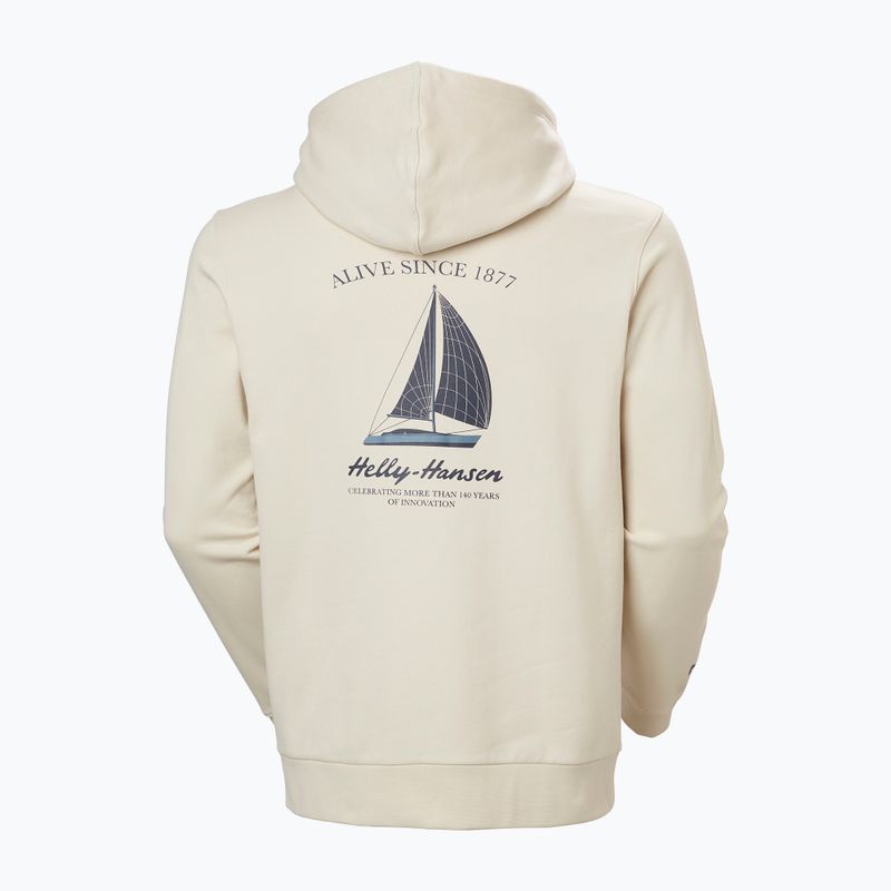 Мъжки суитшърт Helly Hansen Shoreline Hoodie cream 6