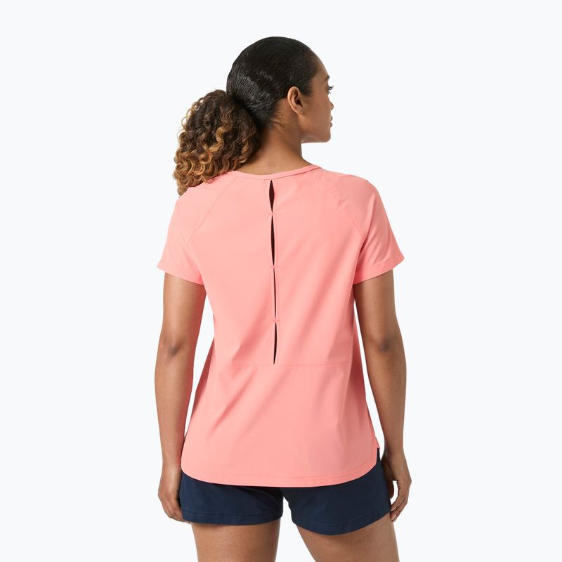Дамска тениска Helly Hansen Thalia coral almond 2