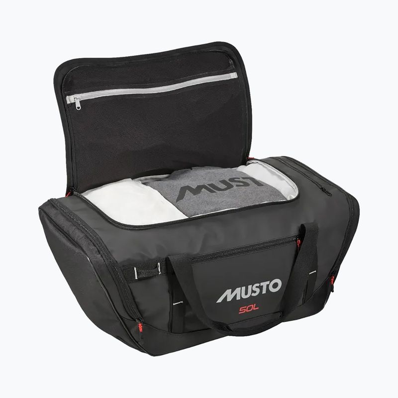 Водоустойчива чанта Musto Duffel Bag 50 л черна 4